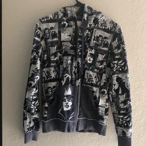 Disney Villain Zip up Sweater